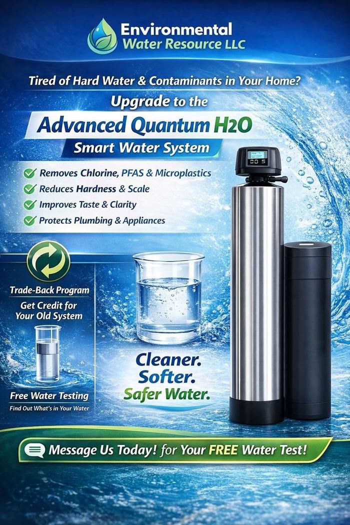 Advanced Quantum H2O Smart Water System — Cleaner Softer Safer Water