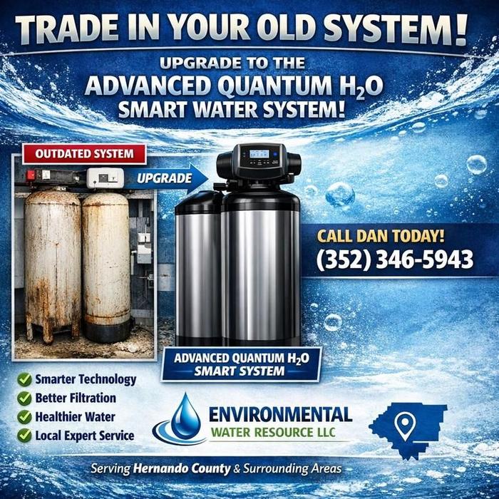 Trade in your old water system — upgrade to Advanced Quantum H2O